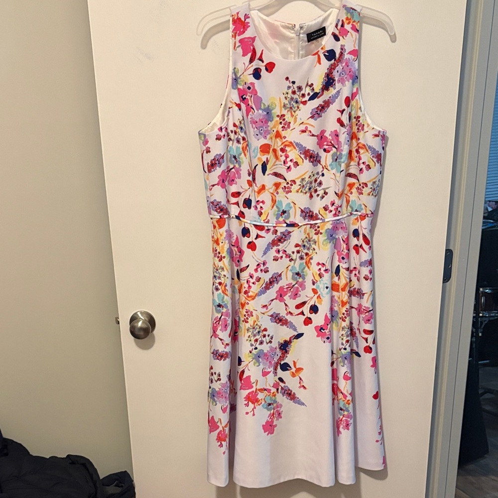 Tahari Floral Multicolor Dress